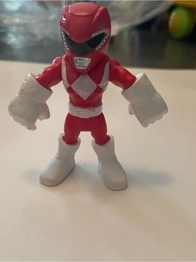 Red Power Ranger Action Figure - Kids Toy figurine collector power rangers